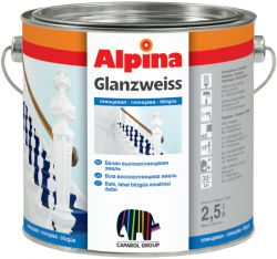 alpina glanzweiss эмали